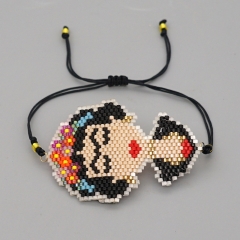 Women Handmade Miyuki Seed Beads Bracelets     MI-B180200A