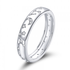 925 Sterling Silver Jewelry Women Rings for Gift
