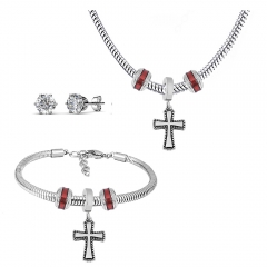 Stainless Steel Jewelry Set  T037