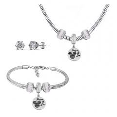 Stainless Steel Jewelry Set  T049