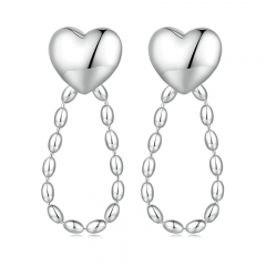 925 Sterling Silver Fashion Earring jewelry for Women BSE825