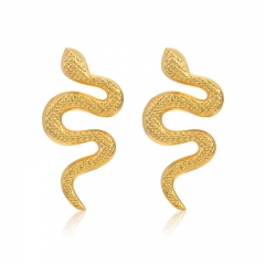 Fashion Jewelry 18k Gold Hoop Stainless Steel Earring ES-2380