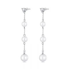 Fine Jewelry 925 Sterling Silver Wholesale Earrings For Women SCE1601