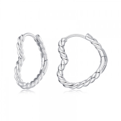 Fine Jewelry 925 Sterling Silver Wholesale Earrings For Women SCE1606