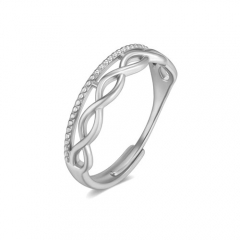 Stainless Steel Cheap Open Adjustable Ring  PRPR0075