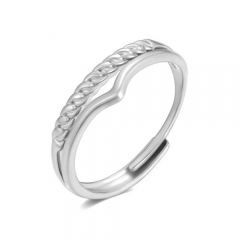 Stainless Steel Cheap Open Adjustable Ring  PRPR0098