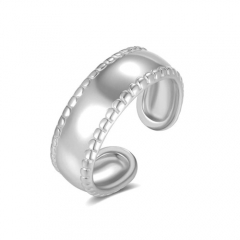 Stainless Steel Cheap Open Adjustable Ring  PRPR0034