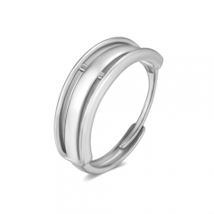 Stainless Steel Cheap Open Adjustable Ring  PRPR0073