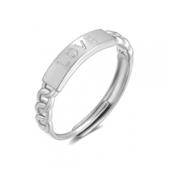 Stainless Steel Cheap Open Adjustable Ring  PRPR0096