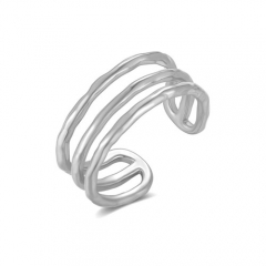 Stainless Steel Cheap Open Adjustable Ring  PRPR0035