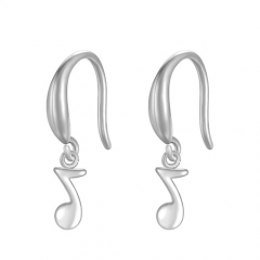 Stainless Steel Zircon Girl Drop Small Earrings PEPE343