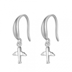 Stainless Steel Zircon Girl Drop Small Earrings PEPE342