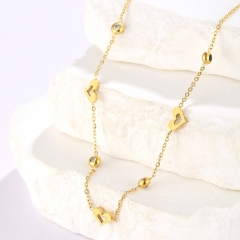 Gold Plated Jewelry Stainless Steel Necklace NS-1468