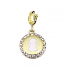 Fashion Jewelry Stainless Steel Pendant Charm  TK0366PG