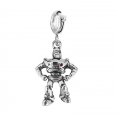 Stainless Steel Clasp Pendant Charm for Bracelet and Necklace   TK0223