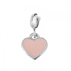 Stainless Steel Clasp Pendant Charm for Bracelet and Necklace   TK0210P