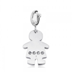 DIY Accessories Stainless Steel Cute Charm for Bracelet and Necklace   TK0272B