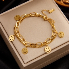 stainless steel chain bracelet for women  BS-2409