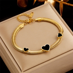 stainless steel chain bracelet for women  BS-2383B