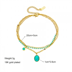 stainless steel chain bracelet for women  BS-2416