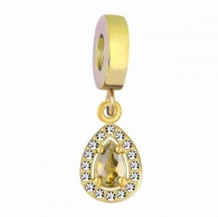Stainless Steel 18K Gold plated pendant charm Jewelry Accessory  PD0907JG