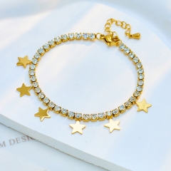 stainless steel women charm bracelet BS-2439