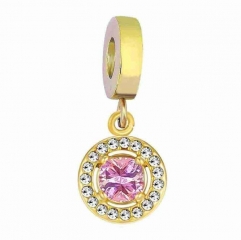 Stainless Steel 18K Gold plated pendant charm Jewelry Accessory  PD0906KG