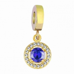 Stainless Steel 18K Gold plated pendant charm Jewelry Accessory  PD0906FG