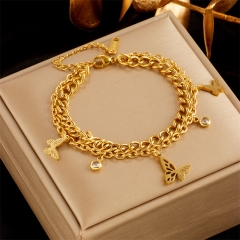 stainless steel chain bracelet for women  BS-2380