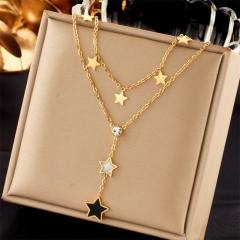 steel necklaces for women new in fashion jewelry  NS-1691