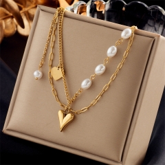 stainless steel pendant necklace for women NS-1542