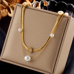 pendant stainless steel necklace for women  NS-1762