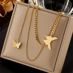 pendant stainless steel necklace for women  NS-1737