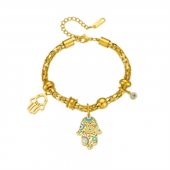 gold stainless steel bracelet women jewelry  BS-2604
