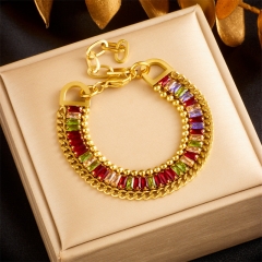 gold stainless steel bracelet women jewelry  BS-2591