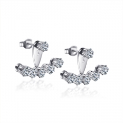 stainless steel hypoallergenic chunky hoop earrings for women  ES-2966S
