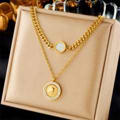 necklace women's 18 gold plated necklace jewelry NS-1907