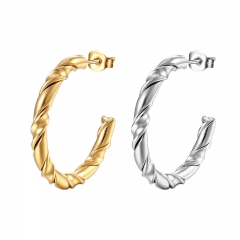 stainless steel minimalist gift jewelry earrings for womenES-3009