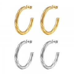 stainless steel minimalist gift jewelry earrings for womenES-3011