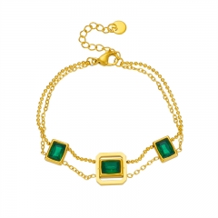 gold stainless steel bracelet women jewelry  BS-2600
