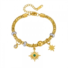 gold stainless steel bracelet women jewelry  BS-2582
