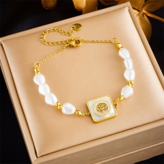 gold stainless steel bracelet women jewelry  BS-2584