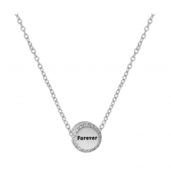 Stainless Steel Pan Pendant One Charm Necklace  PDN367