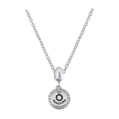 Stainless Steel Pan Pendant One Charm Necklace  PDN351