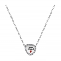 Stainless Steel Pan Pendant One Charm Necklace  PDN389