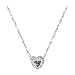 Stainless Steel Pan Pendant  Charm Necklace  For Women  PDN397