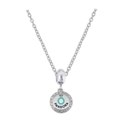 Stainless Steel Pan Pendant One Charm Necklace  PDN352