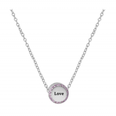 Stainless Steel Pan Pendant One Charm Necklace  PDN361