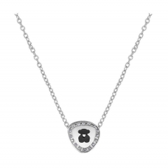 Stainless Steel Pan Pendant One Charm Necklace  PDN378