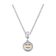 Stainless Steel Pan Pendant One Charm Necklace  PDN355